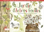 Jardin d'arbres feuillus