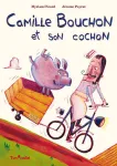 Camille Bouchon et son cochon