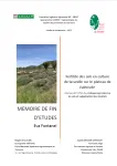 Fertilité des sols en culture de lavandin sur le plateau de Valensole