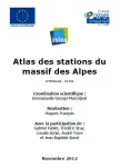 Atlas des stations du massif des Alpes