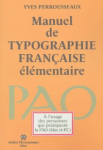 Manuel de typographie française élémentaire