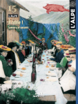 l'Alpe, Numéro 15 - printemps 2002 - A table !