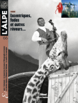 l'Alpe, Numéro 66 - automne 2014 - Excentriques, fadas et autres rêveurs…