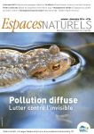 Espaces naturels, n°56 - octobre - décembre 2016 - Pollution diffuse - Lutter contre l'invisible