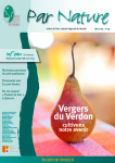 Par Nature, 39 - juin 2015 - Vergers du Verdon, cultivons notre avenir